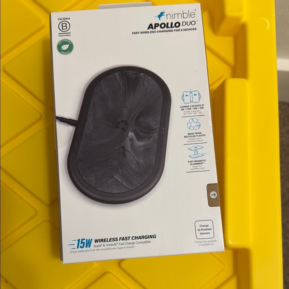 Apollo Duo Wireless Charger - Black